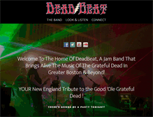 Tablet Screenshot of bostondeadbeat.com